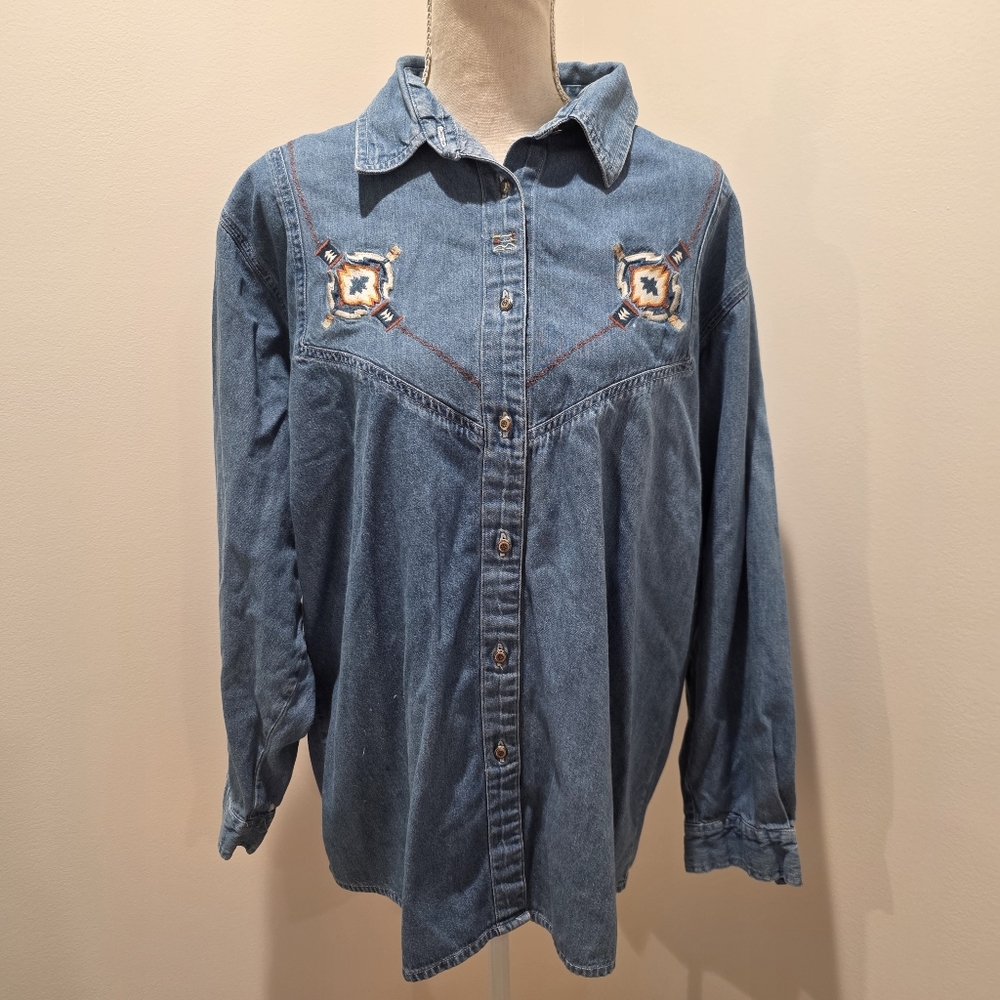Vintage Vanderbilt Western Style Top